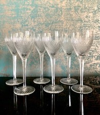 Antike Weingläser aus den NL, mundgeblasen, handgeschliffen,