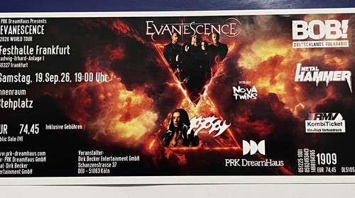 Evanescence stehplatz - evanescence,