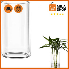Glasblumenvase Zylinder 20