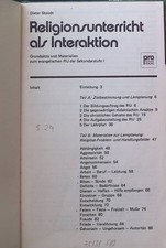 Religionsunterricht als Interaktion : Grundsätze u. Materialien z. evang 2259681