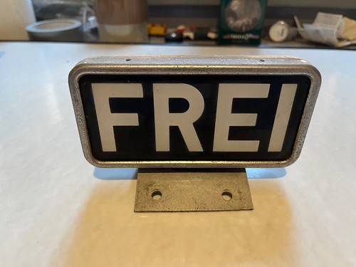 Taxi schild frei schwarz - taxi,