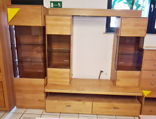 Hochwertige Massivholz Wohnwand "Wöstmann Casarano" erle massiv (gebraucht)