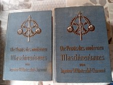 Maschinenbau, Technik, Ing.  Häntzschel-Clairmont Maschinenbau, 1909 Band 1 u. 2