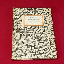Insel-Bücherei IB 1051-Paul Valery-Album Alter Verse -Leipzig 1983 Erste Auflage