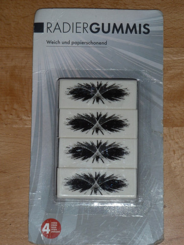Radiergummi set teilig - -,