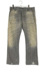 DIESEL Größe: 32 Zoll D-MOORIX Boot Cut Fit Denim Hose Indigo 401152