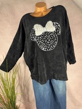 Damen Shirt Pulli Velours Samt