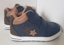 WALKX tolle JUNGEN Baby SNEAKER warme SCHUHE Boots 24 blau KLETTVER. warm NEU