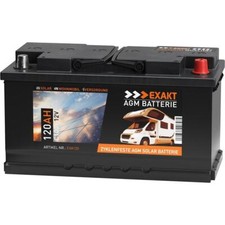 Agm solarbatterie 120ah 12v - 120ah,