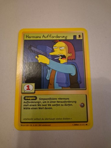 Die simpsons sammelkartenspiel - die,