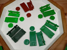 Schleich Schlümpfe Gartenmöbel Set Tisch Bank & 2 Hocker - 40030 - Geschlumpfe