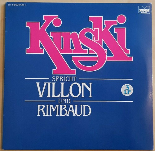 Klaus kinski spricht - kinski, villon