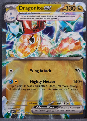 Dragonite 159 197 obsidian - dragonite, ex