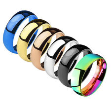 Damen Herren Fingerring Verlobungsring Partnerring Freundschaftring Edelstahl