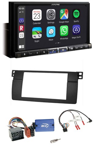 Alpine 2din dab usb lenkrad - usb,