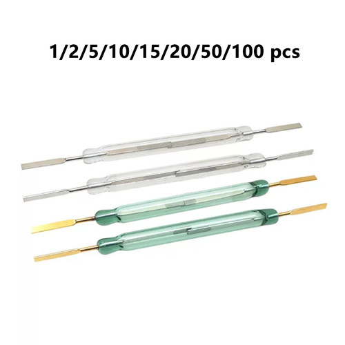 Reedkontakt 5x50mm 250v 5a - 5x50mm, no