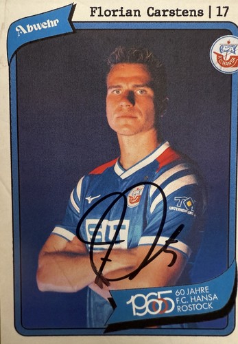Autogrammkarte florian - autogrammkarte,