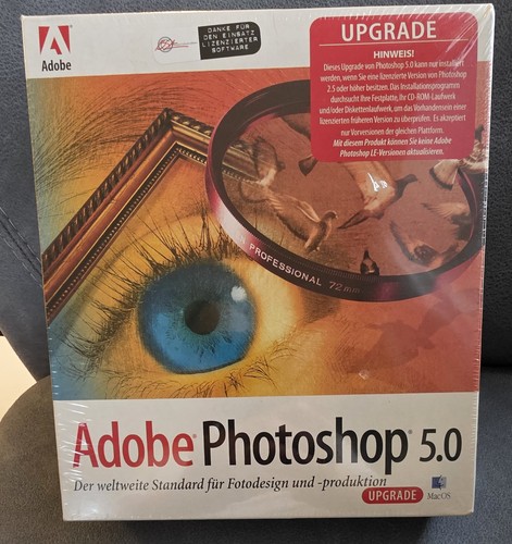 Adobe photoshop upgrade - photoshop, 5.0