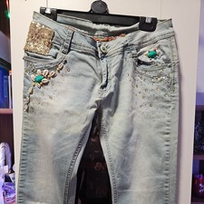 Damen Hüft Jeans selten