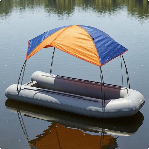 Schlauchboot markise gebogen - schlauchboot,