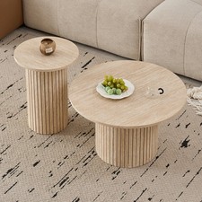 2er rund modern couchtisch - 2er,