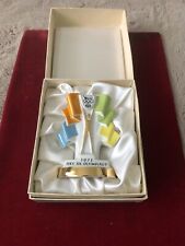 1972 Olympic Games Munich NOC Czechoslovakia Sammlung Porcelain Statue mit Box