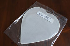 Fensterbild Herz Seide 17 x 18