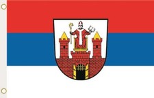 Fahne Flagge Wittstock (Dosse)