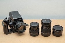 ZENZA BRONICA GS-1 + 3 Objektive + 6x7 Rückseite + Sucher + Zubehör