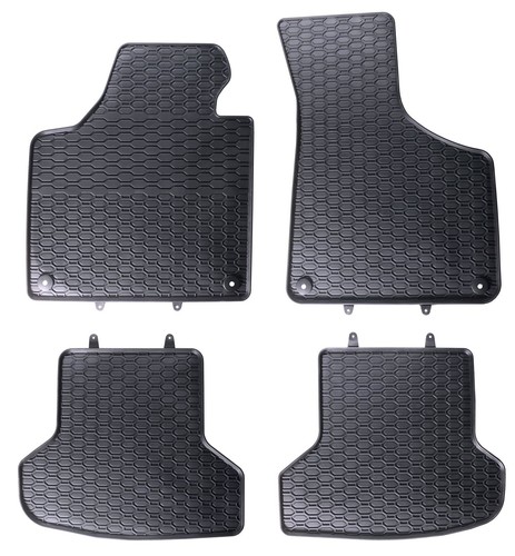 Gummifußmatten set für - gummifußmatten, audi