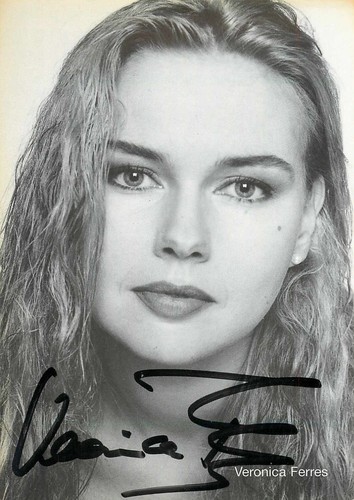 Autogramm veronica ferres - veronica,