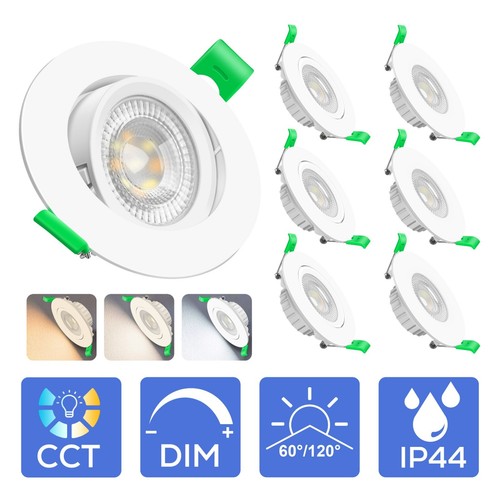 Led einbaustrahler flach - 6w,