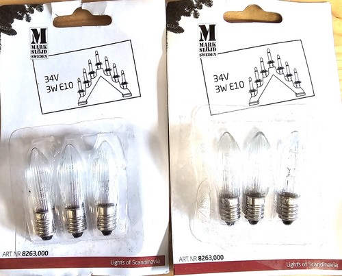 Stück ersatzlampen 3 - stück,