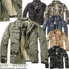 BRANDIT JACKE BRITANNIA WINTER + FUTTER ARMY WINTERJACKE OUTDOOR ARMEE FELDJACKE