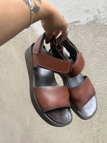 Prada vintage leather - leather, sandals