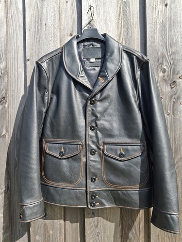 Hochwertige cossack lederjacke - hochwertige,