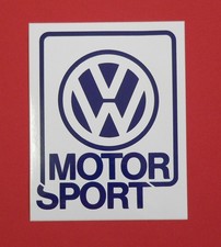 VW Motorsport Aufkleber✦