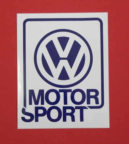 Motorsport aufkleber - vw, aufkleber✦