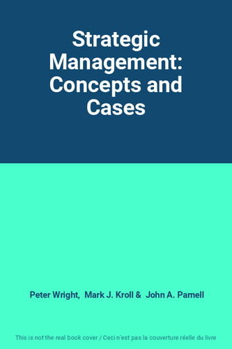 Strategic management concepts - strategic, management: