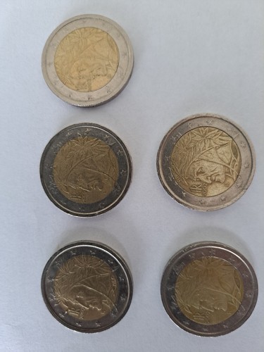 Stück euro münzen - stück,
