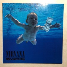 Nirvana Nevermind EXCELLENT+ VINYL LP OIS GERMANY 1992 Geffen Records