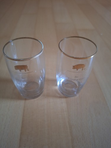 Bohemia schnapsgläser - 2x,