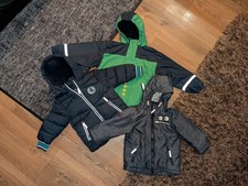 3 Drei Kinder Winterjacken Mix Konvolut  Gr. 92 + 98 und 104