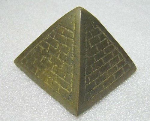 Deko pyramide gizeh messing - deko,