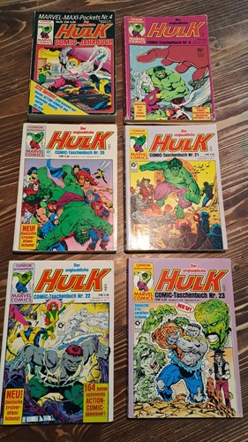 Hulk taschenbücher 6 stück - hulk,