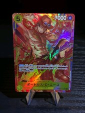 PRB02-018 Portgas .D. Ace Rare Alt Art One Piece TCG JP R AA