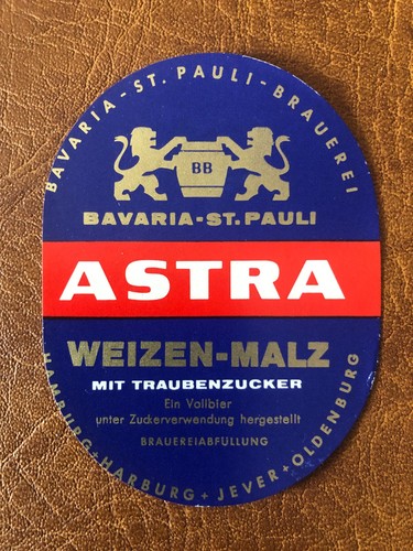 Bieretikett bavaria pauli - bieretikett,