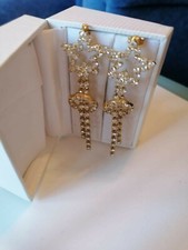 Senso di Donna Damen Ohrhänger goldfarbig