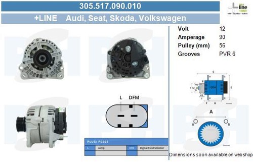 Psh lichtmaschine generator - lichtmaschine,