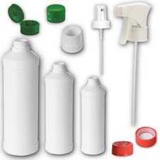 Rundflasche weiß 100ml 250ml